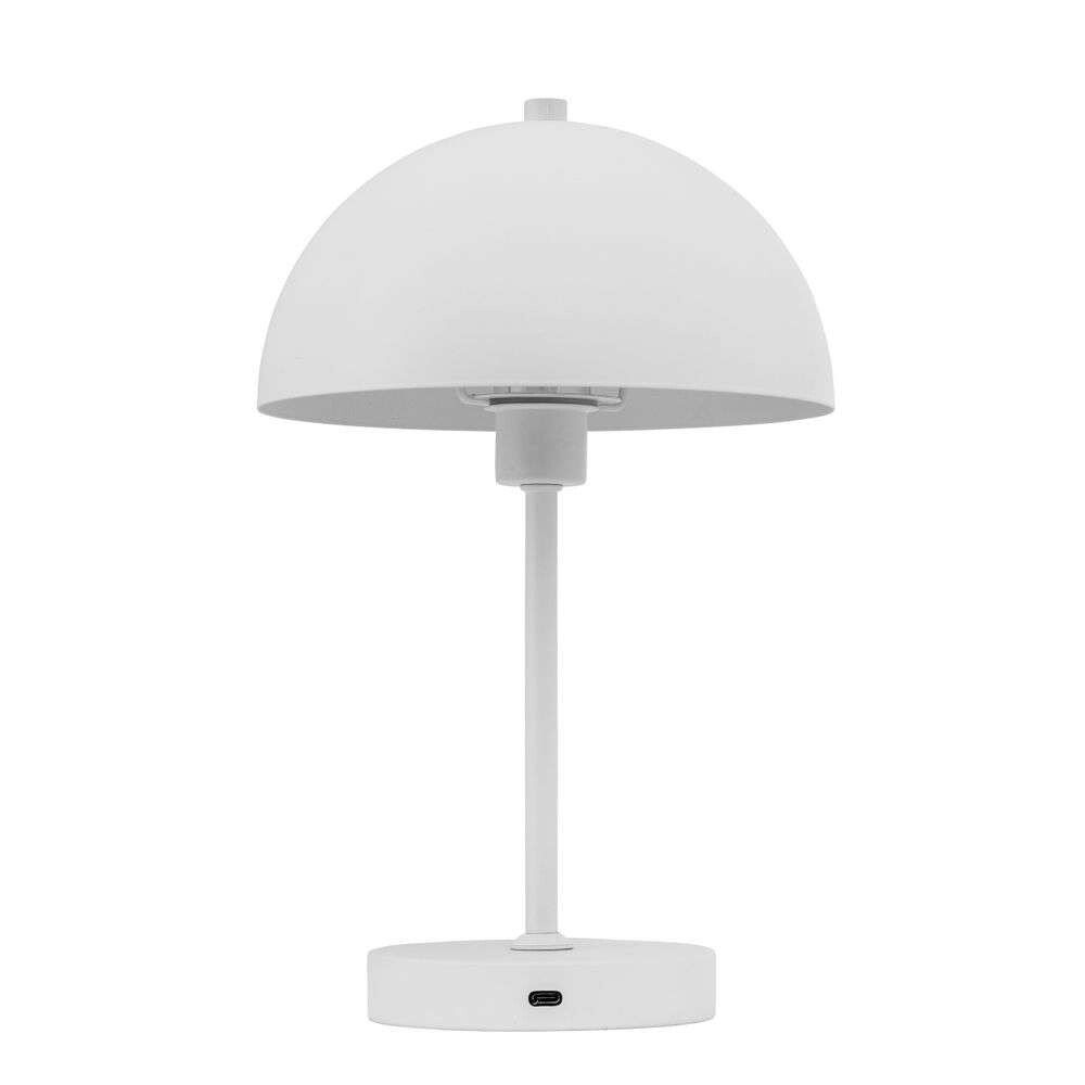 Stockholm Portable Bordlampe LED White - Dyberg Larsen