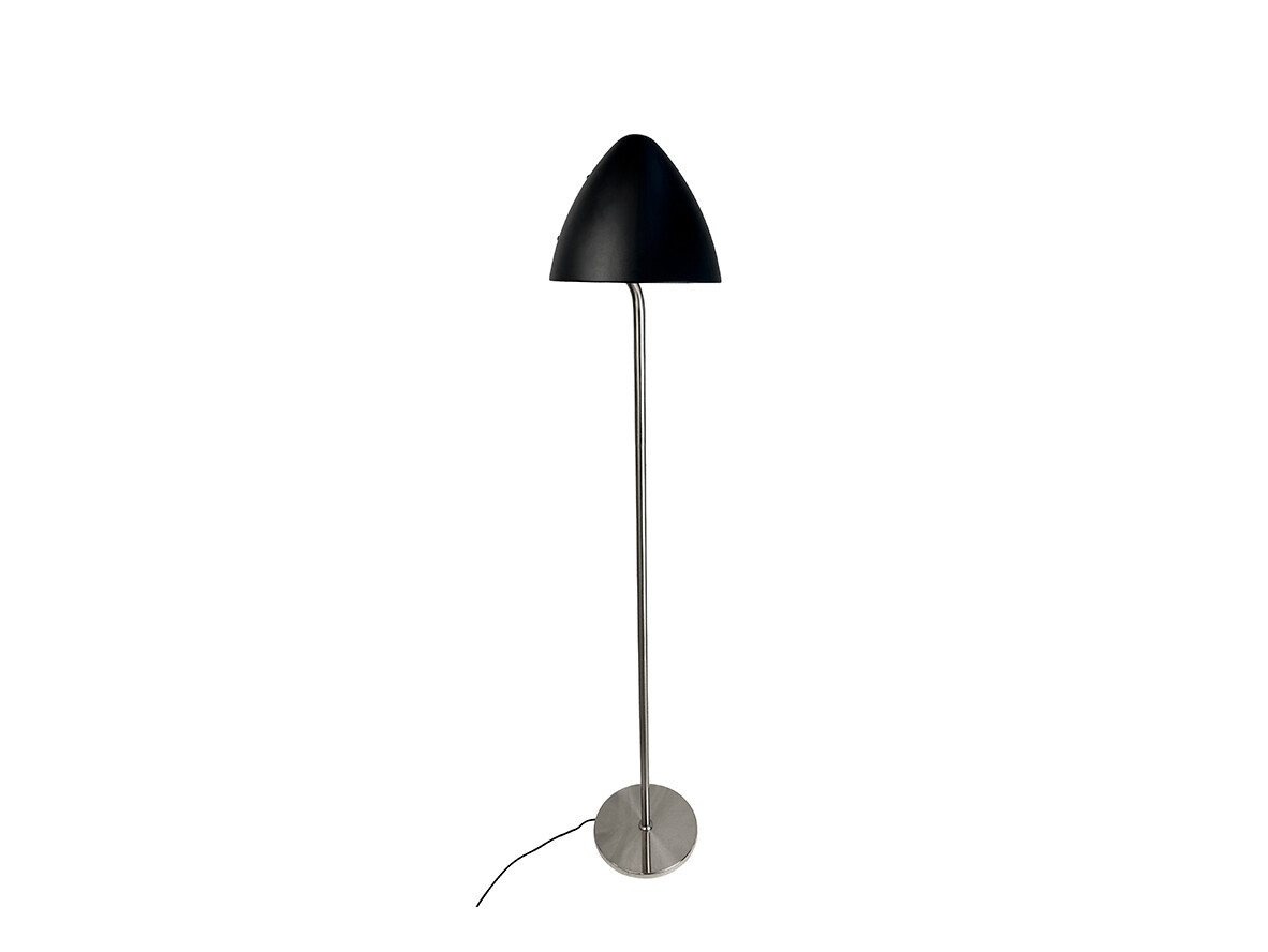 DybergLarsen – Oulu Golvlampa Black/Brushed Steel