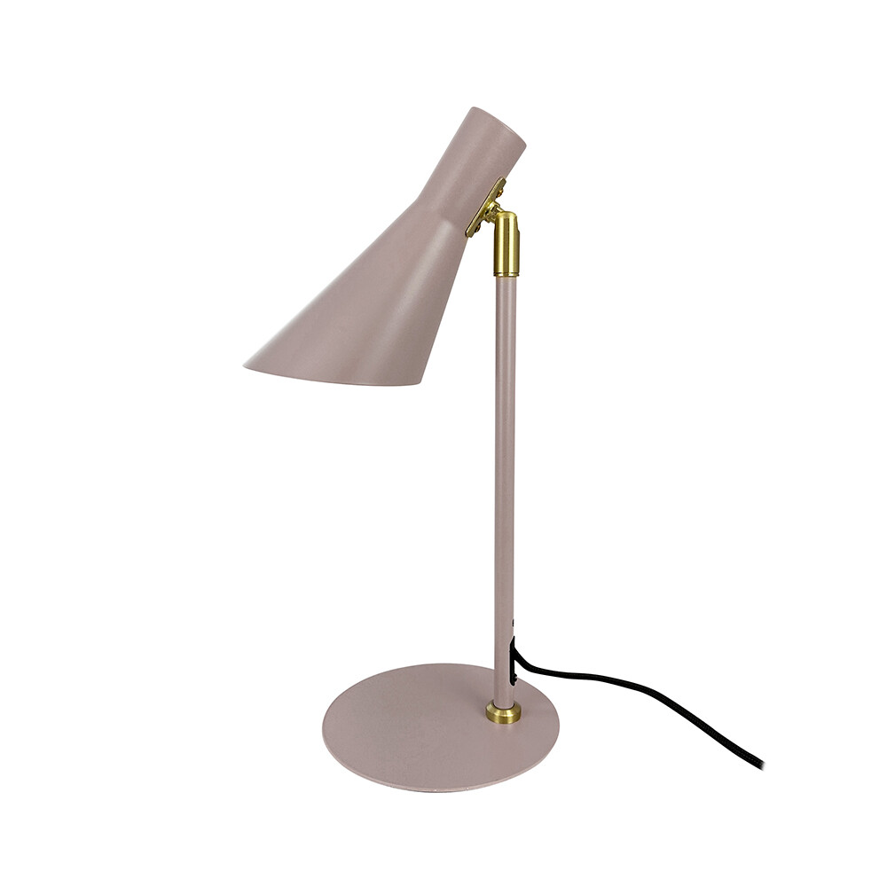 DybergLarsen – DL12 Bordslampa Mini Beige/Mässing
