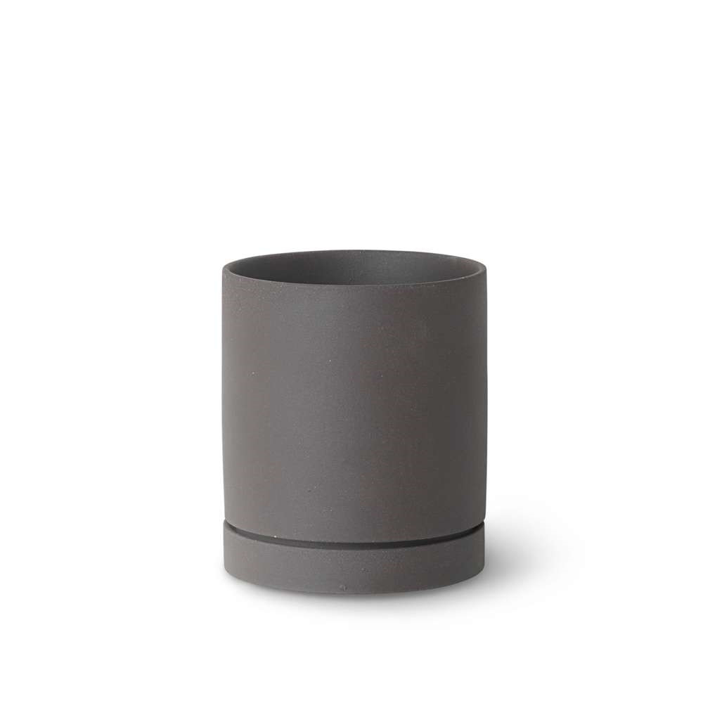 ferm LIVING – Sekki Pot Medium Charcoal