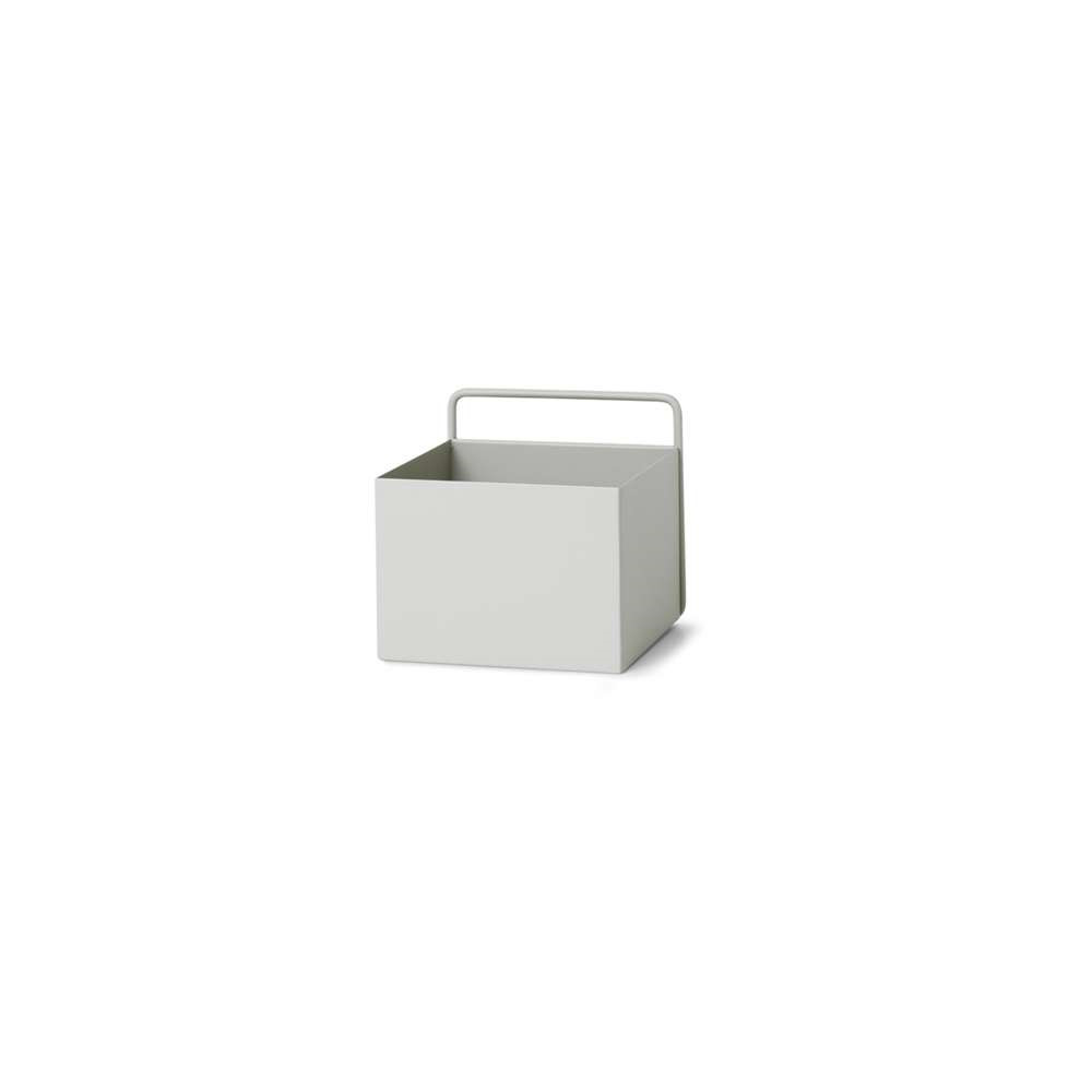 Ferm Living Wall Box Light Grey Square