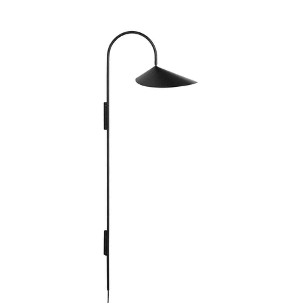 Ferm Living Arum Tall Væglampe Black