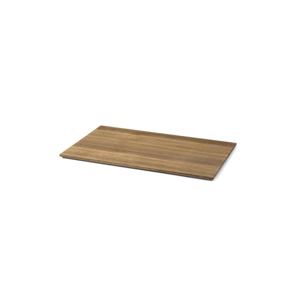 Ferm Living Tray for Plant Box Large Wood Smoked