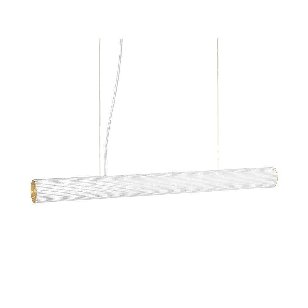 ferm LIVING – Vuelta Taklampa 100 White/Brass ferm LIVING