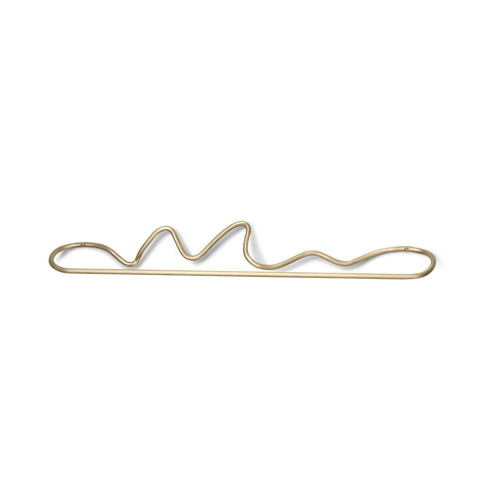 ferm LIVING – Curvature Towel Hanger Brass