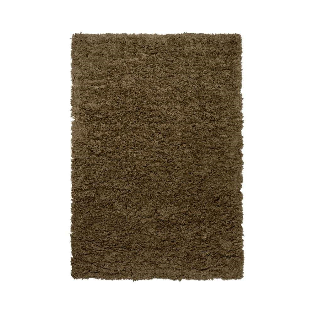 Ferm Living Meadow High Pile Rug L Tapenade