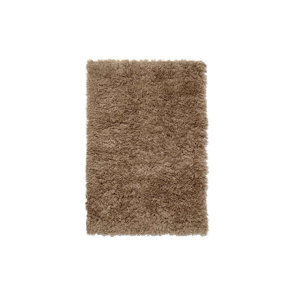 ferm LIVING – Meadow High Pile Rug S Dark Beige