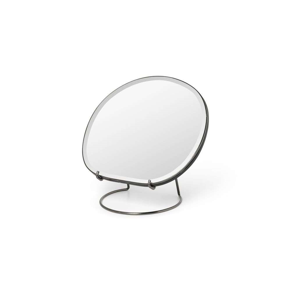 ferm LIVING – Pond Table Mirror Dark chrome