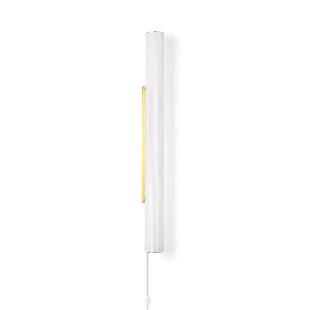 Ferm Living Vuelta Væglampe 100 White/Brass