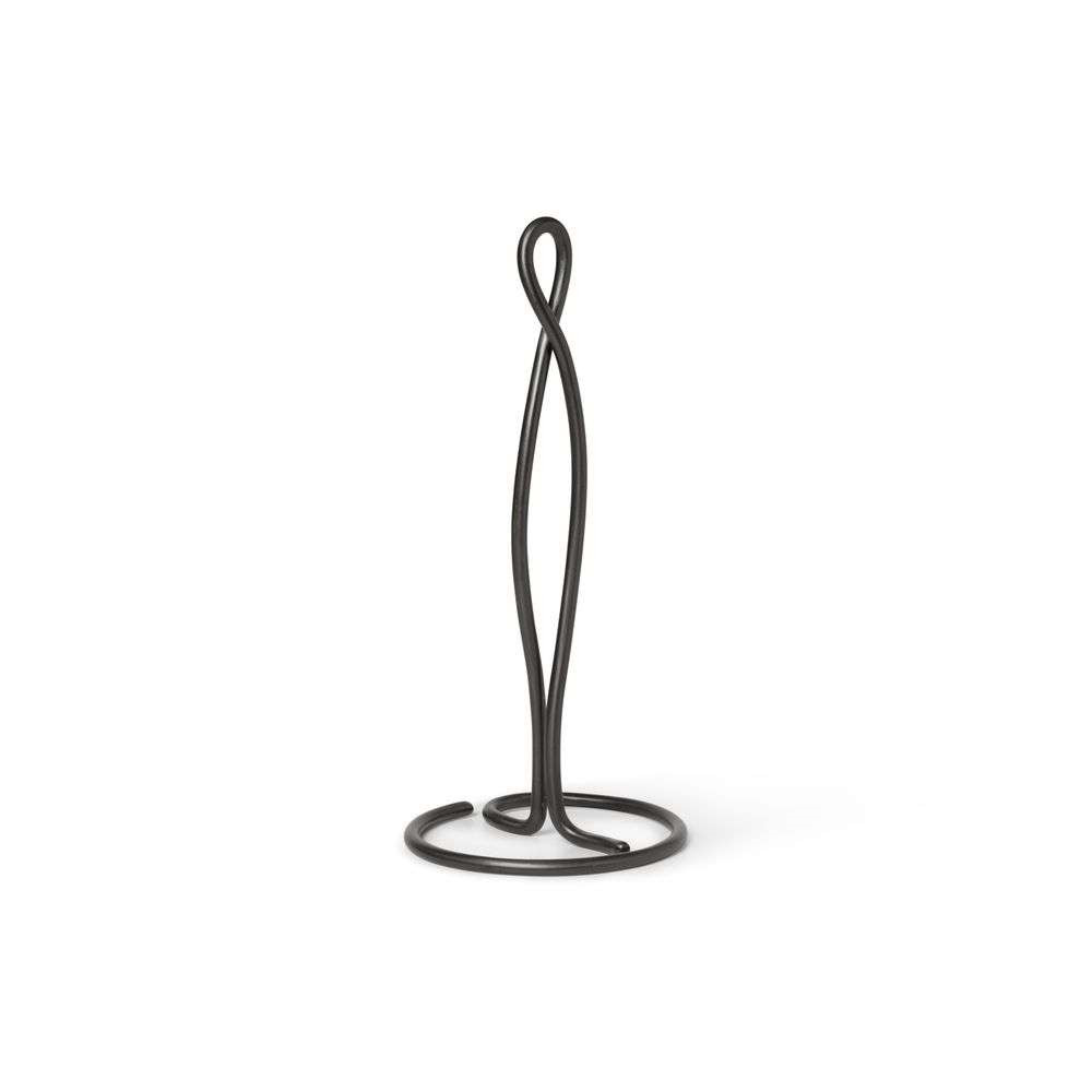 Ferm Living Curvature Paper Towel Holder Black Brass