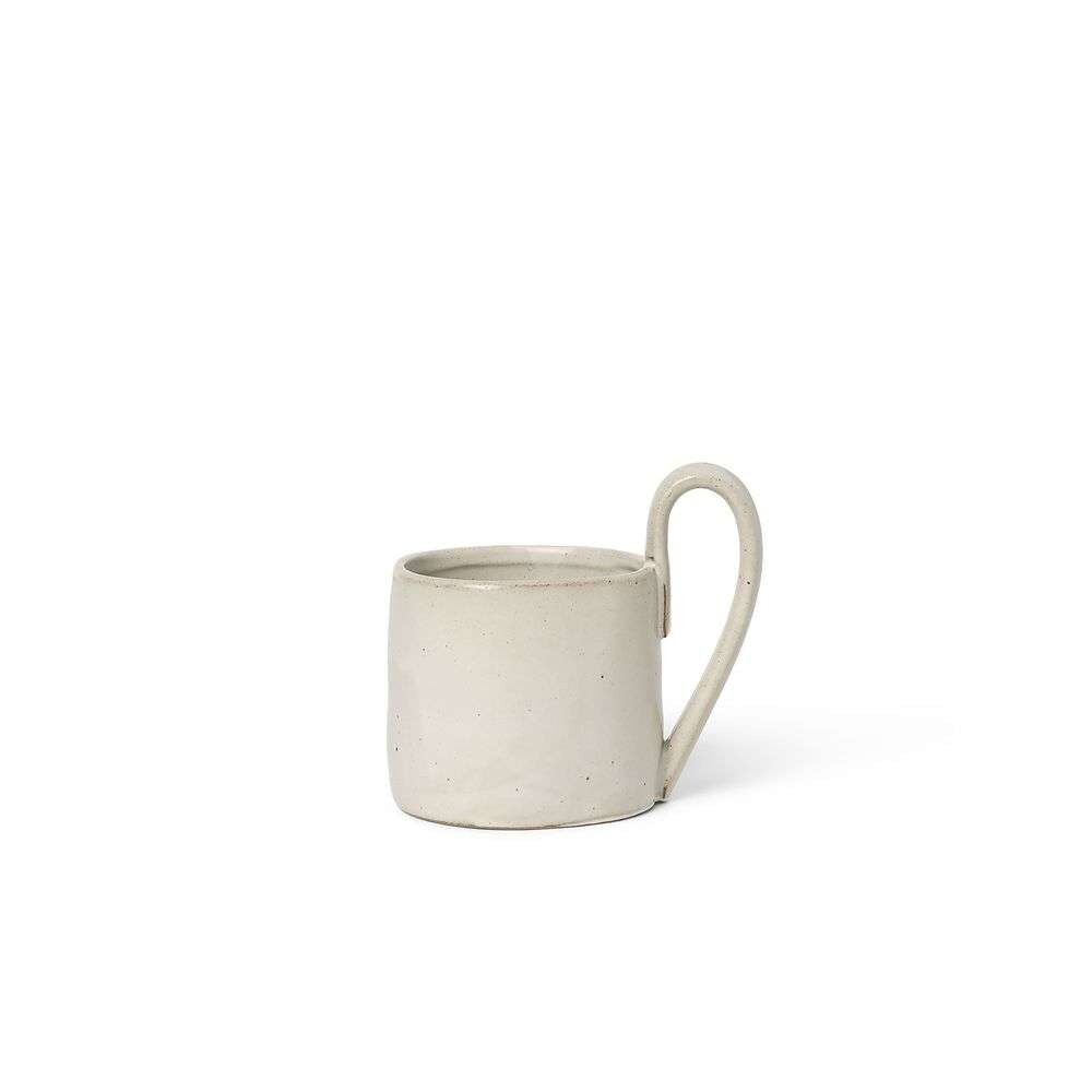 Ferm Living Flow Mug Off-White speckle