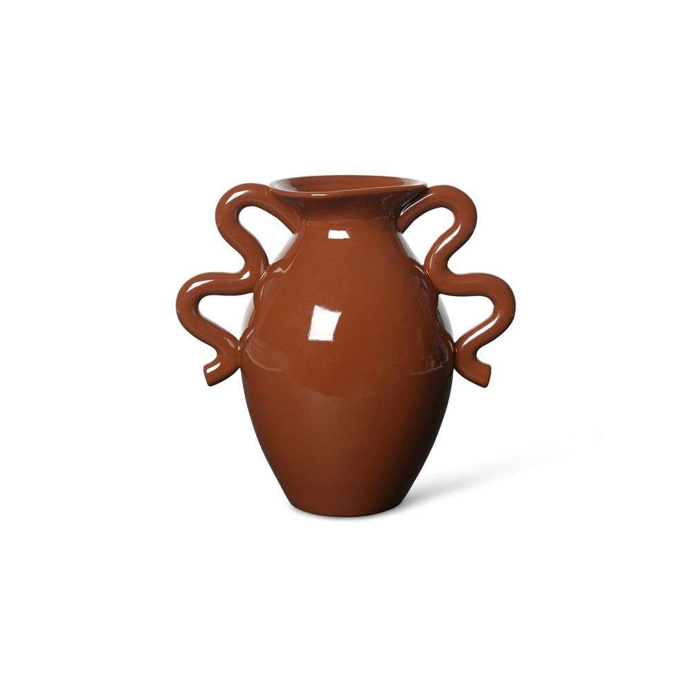 Ferm Living Verso Table Vase Terracotta