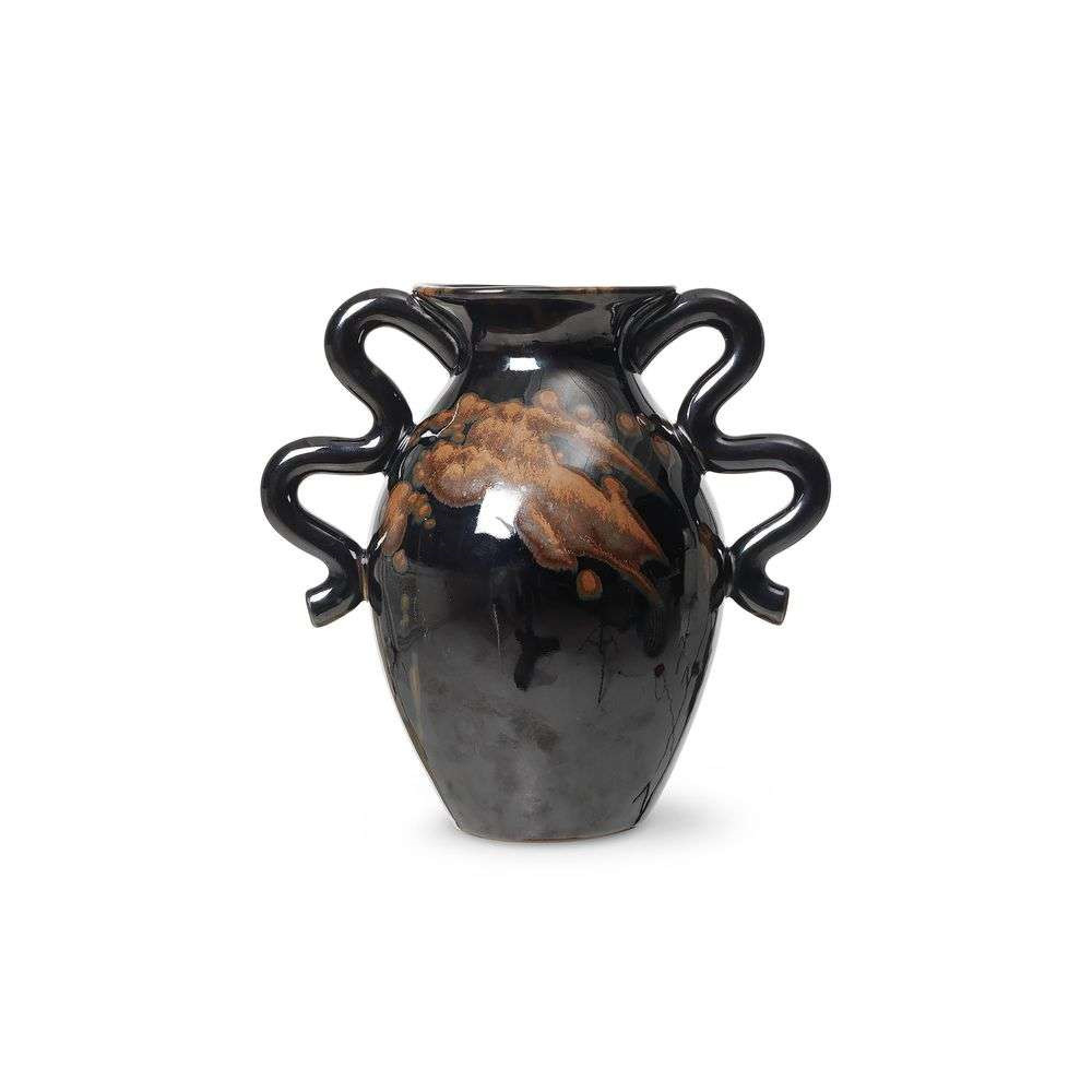 ferm LIVING – Verso Table Vase Black/Brown