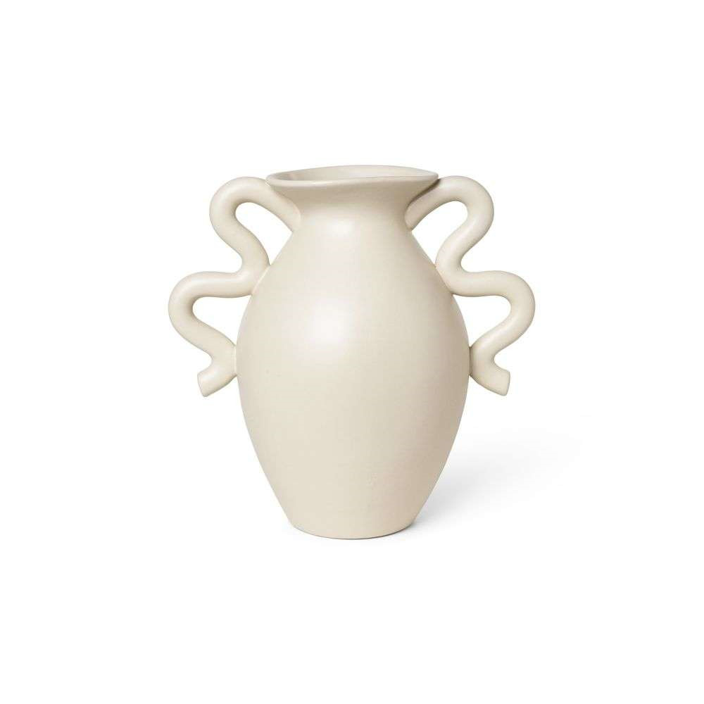 Zdjęcia - Wazon ferm LIVING - Verso Table Vase Cream ferm LIVING Kamień