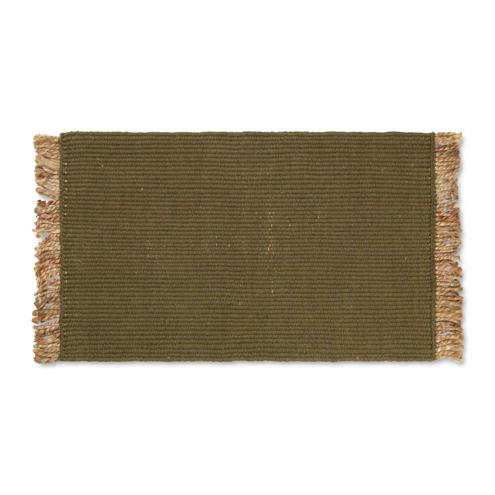 Image of Block Mat Olive/Natural - Ferm Living bei Lampenmeister.ch