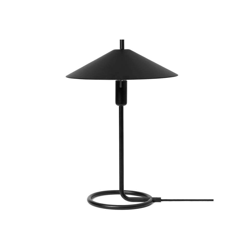 ferm LIVING – Filo Bordslampa Black/Black