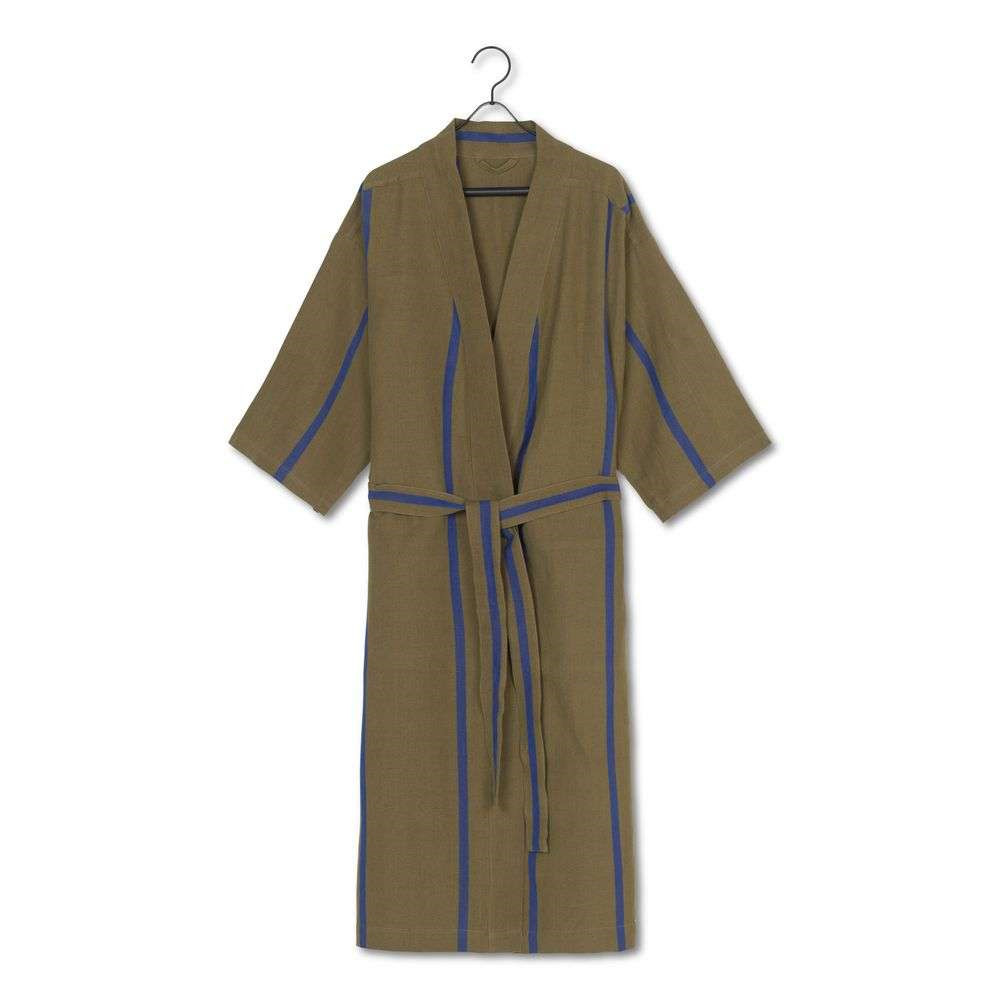 ferm LIVING – Field Robe Olive/Bright Blue