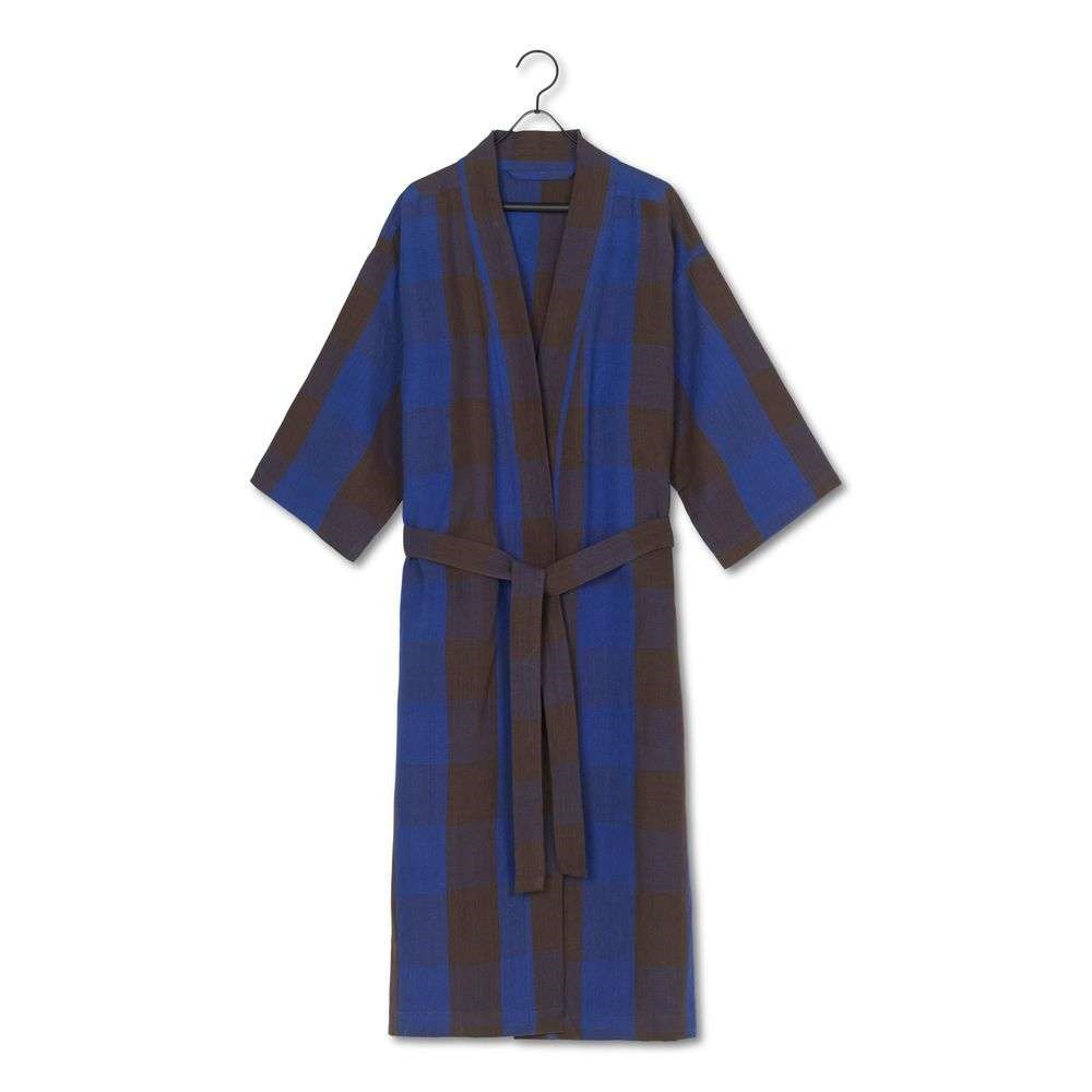 ferm LIVING – Field Robe Chocolate/Bright Blue