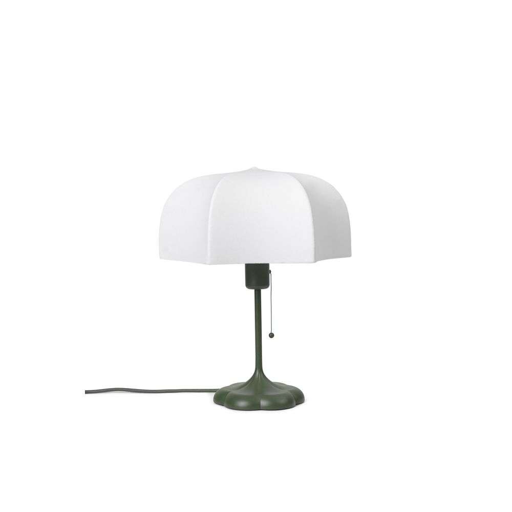 ferm LIVING - Poem Bordlampe White/Grass Green ferm LIVING