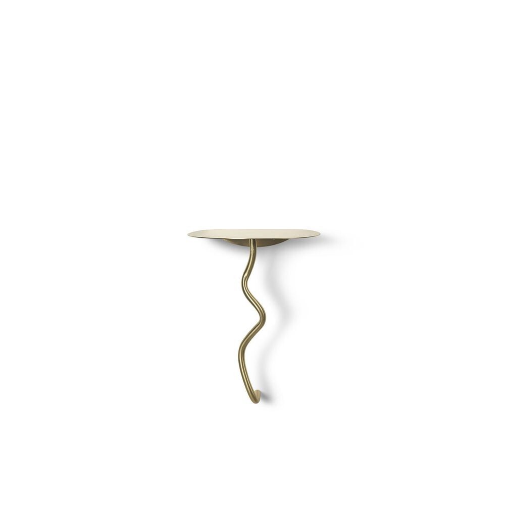 Ferm LIVING – Curvature Wall Table Brass ferm LIVING