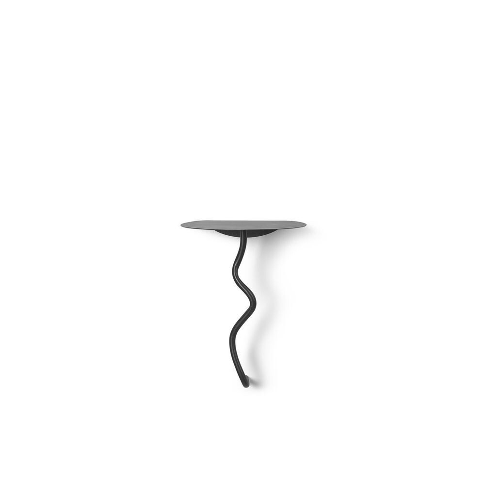 Ferm LIVING – Curvature Wall Table Black Brass ferm LIVING