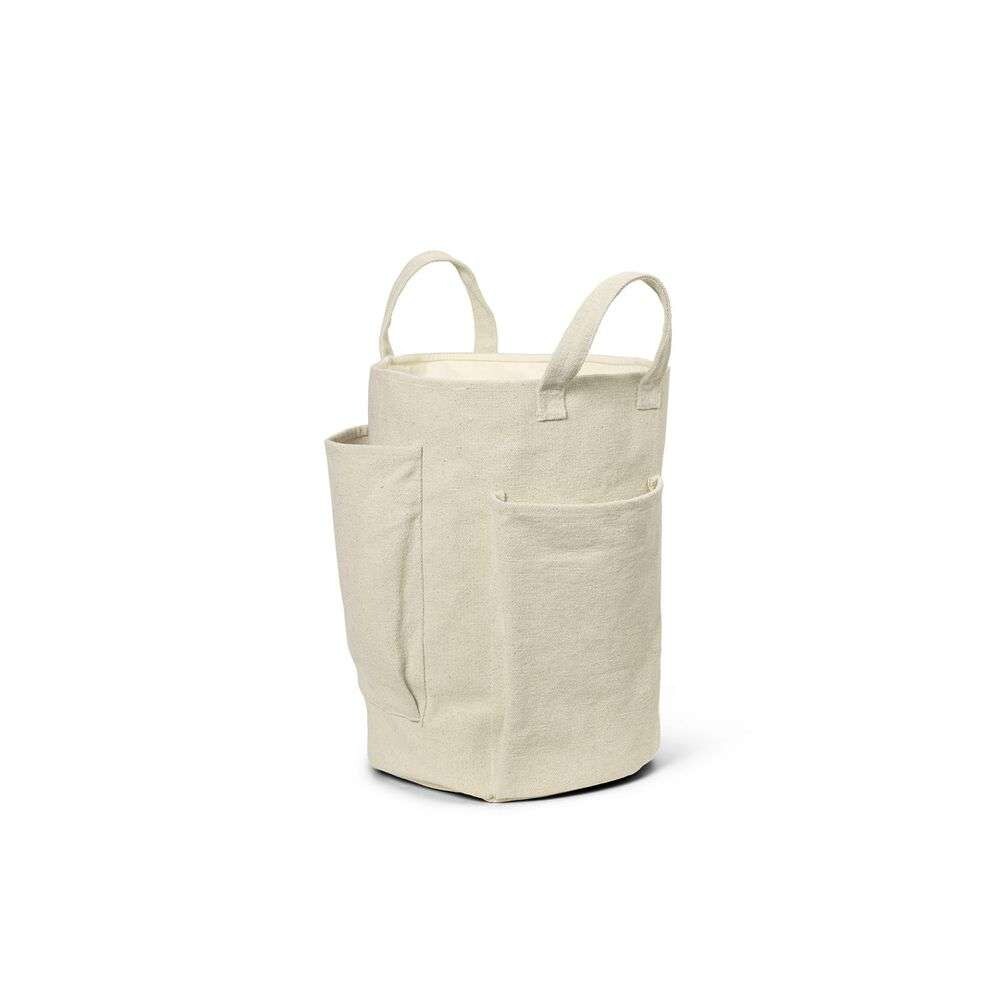 Ferm LIVING – Pocket Storage Bag Off-white ferm LIVING