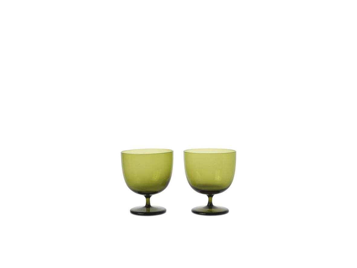 ferm LIVING – Host Water Glasses Set of 2 Moss Green ferm LIVING