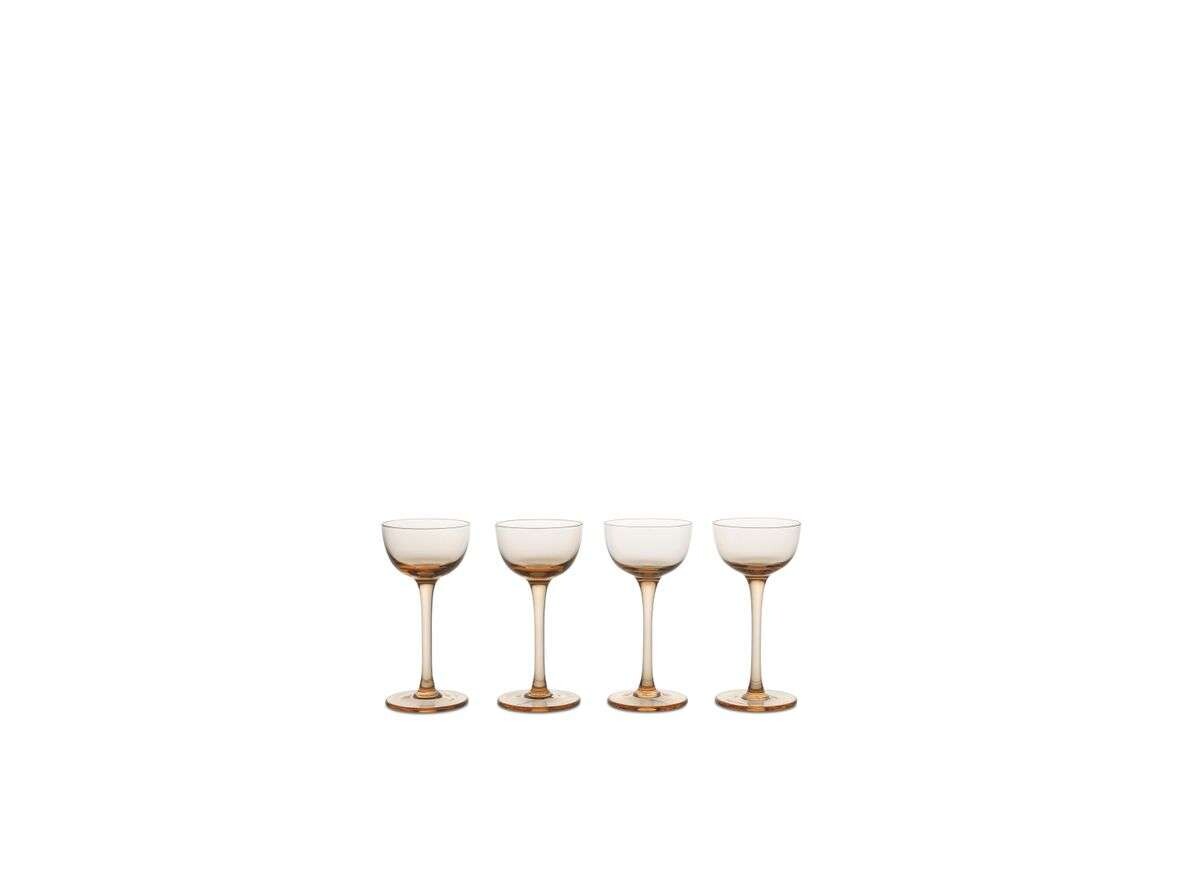 ferm LIVING – Host Liqueur Glasses Set of 4 Blush ferm LIVING