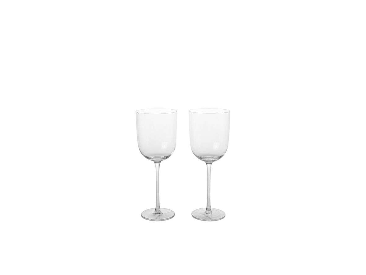 ferm LIVING – Host Red Wine Glasses Set of 2 Clear ferm LIVING