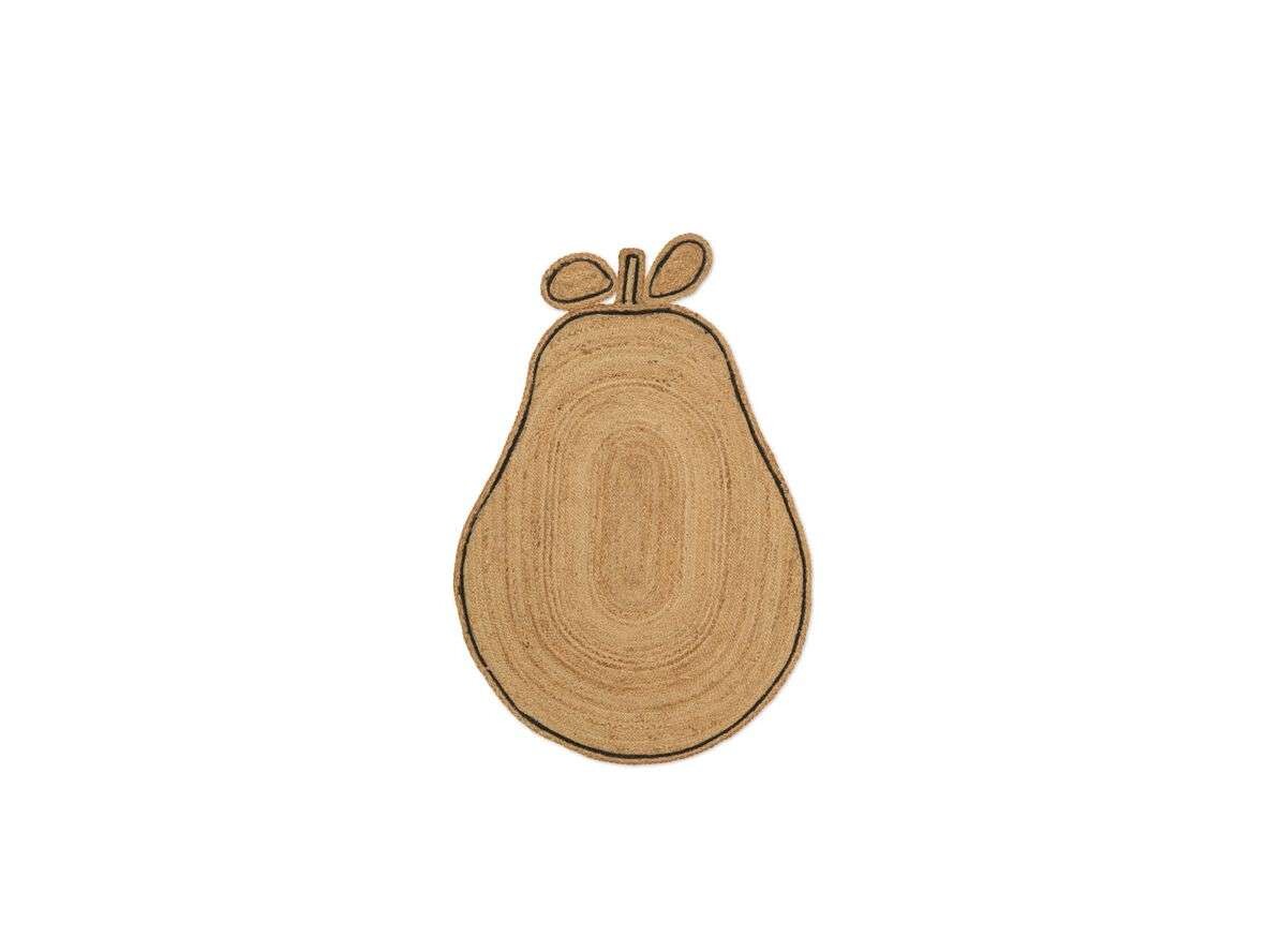 ferm LIVING - Pear Braided Jute Rug Natural ferm LIVING