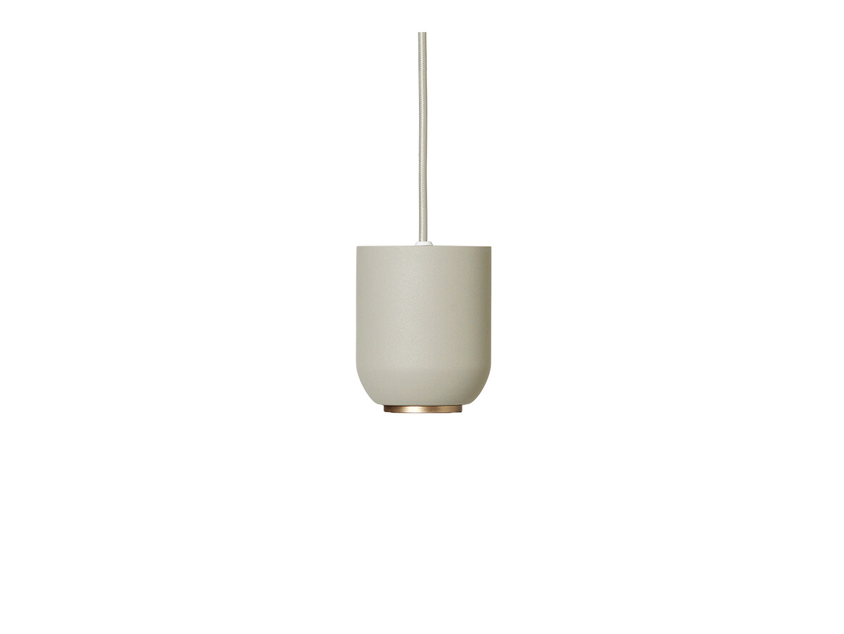 Ferm Living – Collect Taklampa Bell Light Grå