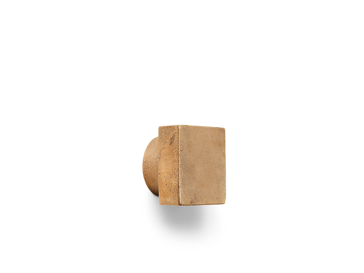 ferm LIVING – Square Hook Large Casted Mässing