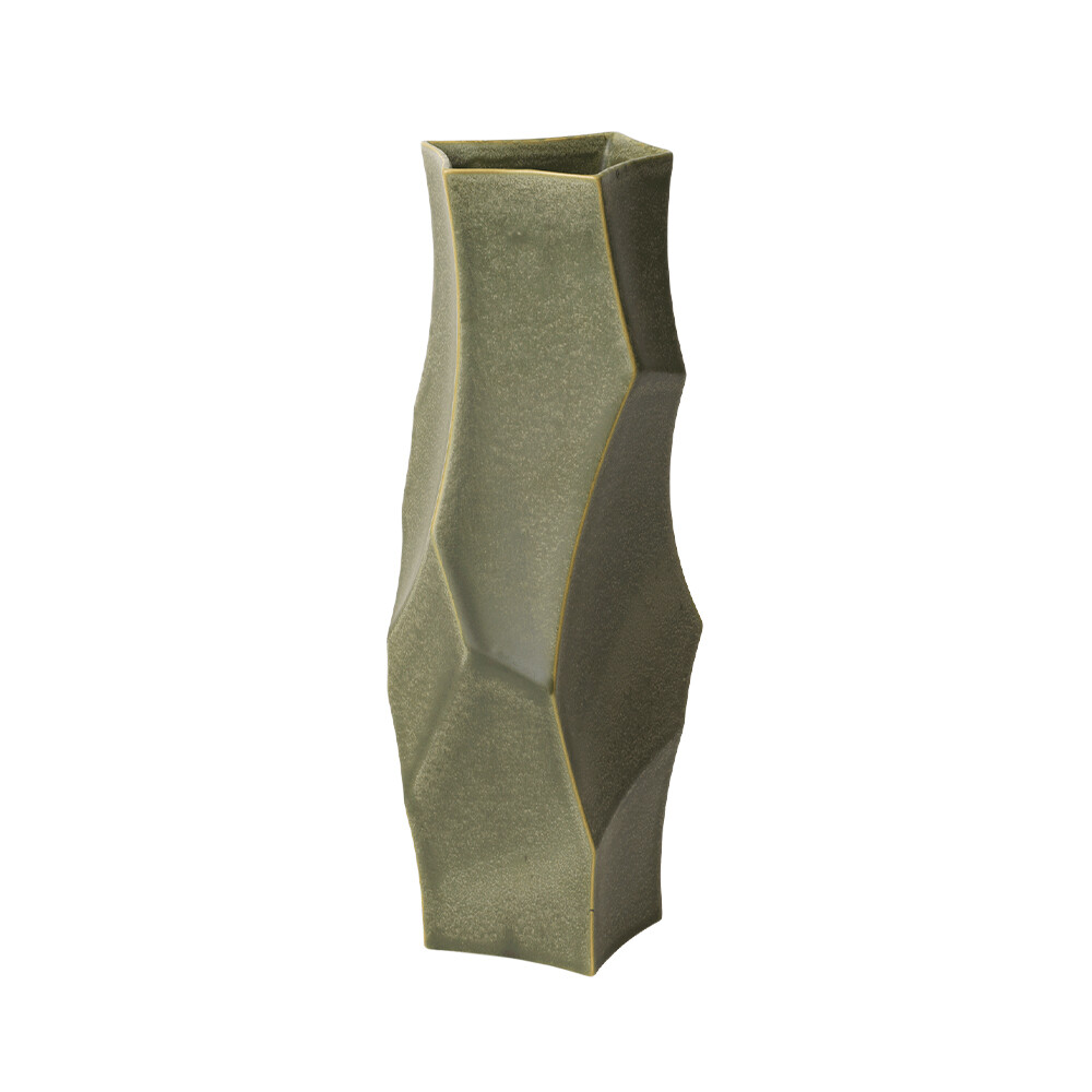 Ferm Living – Cueva Vase H37 Dark Sage