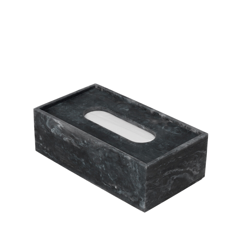 ferm LIVING - Mist Tissue Opbevaringsboks Charcoal