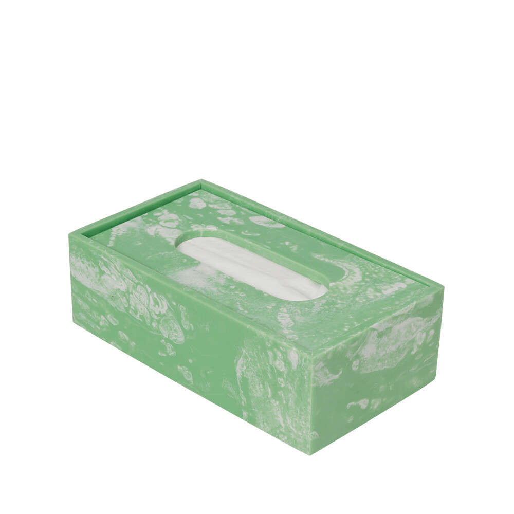 ferm LIVING - Mist Tissue Opbevaringsboks Seafoam