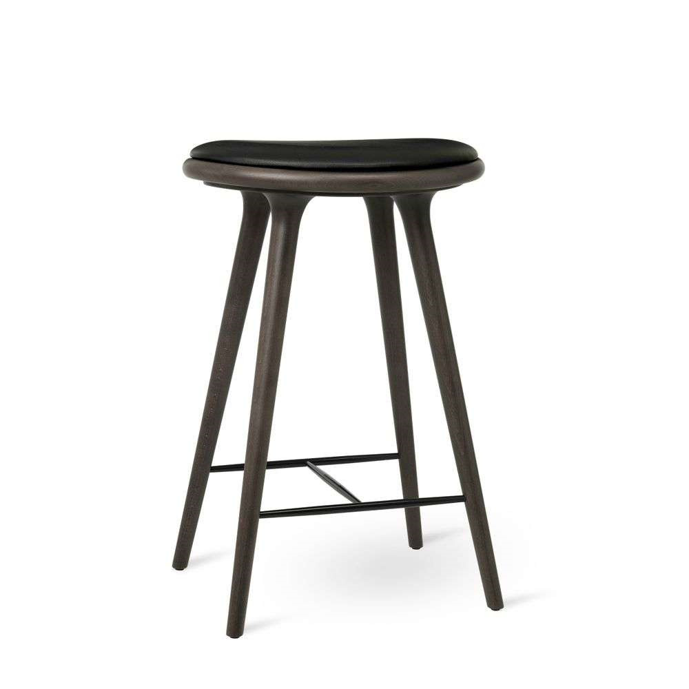 Image of Mater - High Stool H69 Sirka Grey Stained Beech