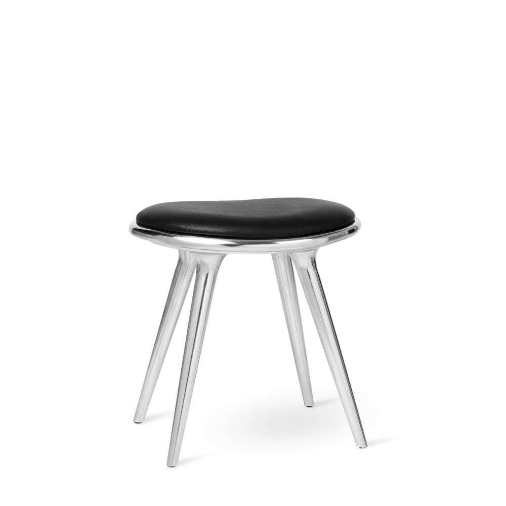 Mater – Low Stool H47 Recycled Aluminum