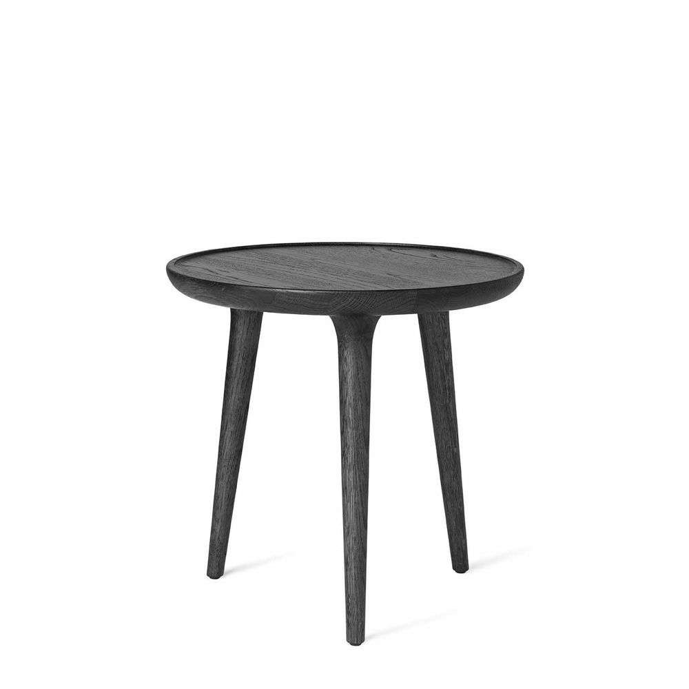 Image of Accent Side Table Black Stained Oak Small Ø45 - Mater bei Lampenmeister.ch