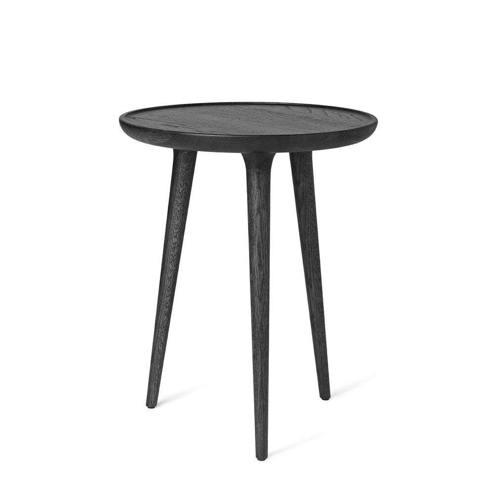 Image of Accent Side Table Black Stained Oak Medium Ø45 - Mater bei Lampenmeister.ch