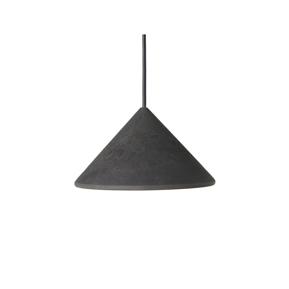 Mater - Terra Pendelleuchte Coffee Waste Black