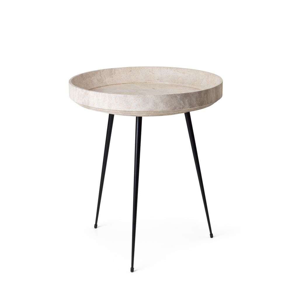 Mater – Bowl Table Medium Waste Edition Grey Wood