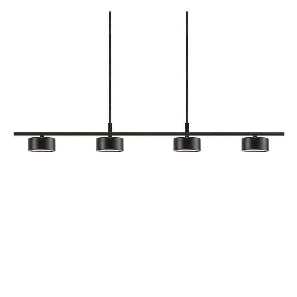 Nordlux - Clyde 4 LED Pendelleuchte Long Black