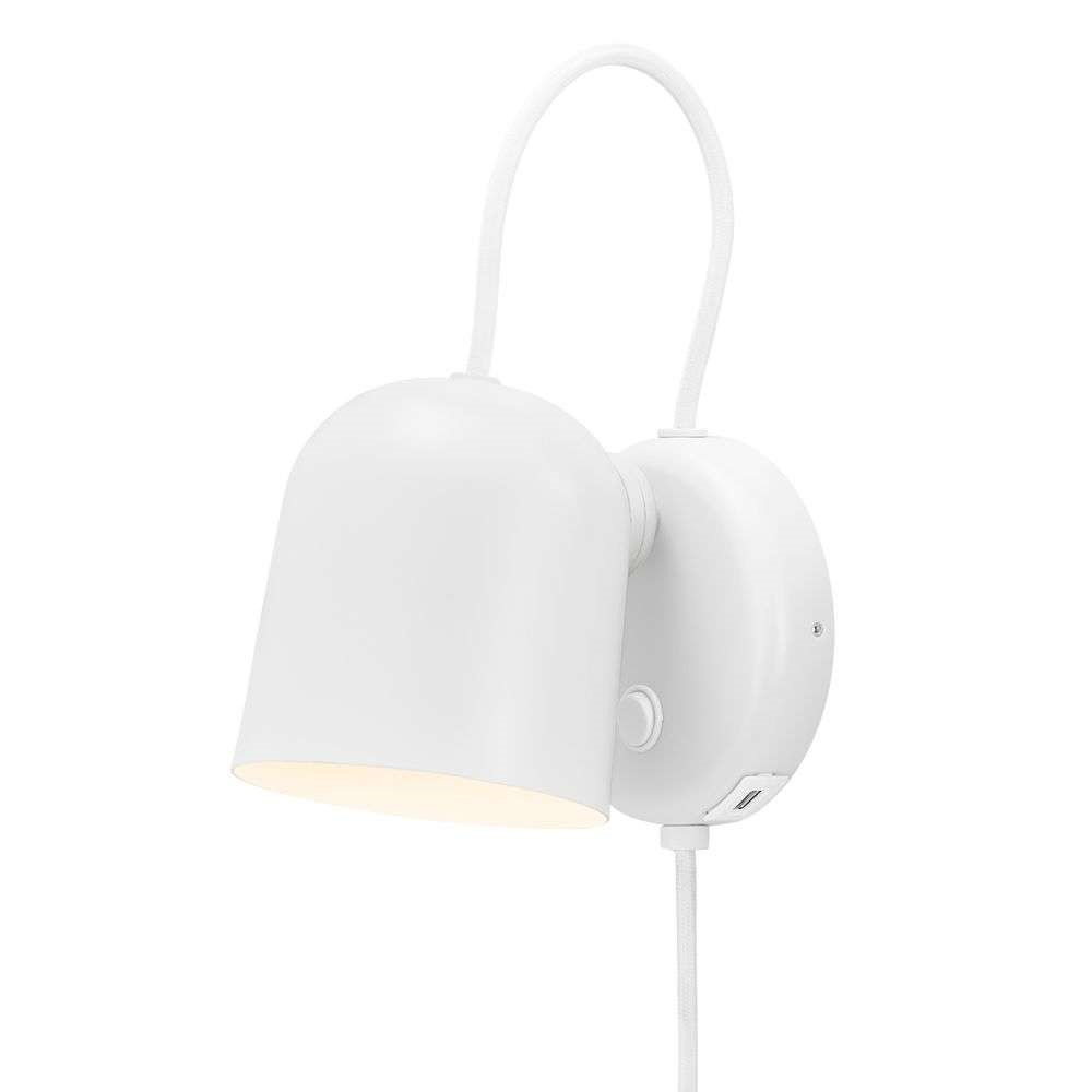 DFTP - Angle Vegglampe White/Telegray