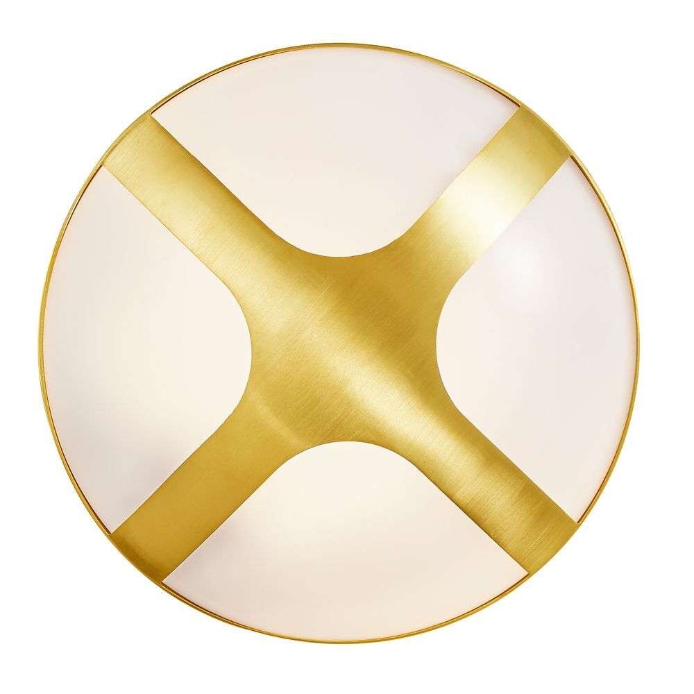 Nordlux – Cross 25 Vägglampa Brass
