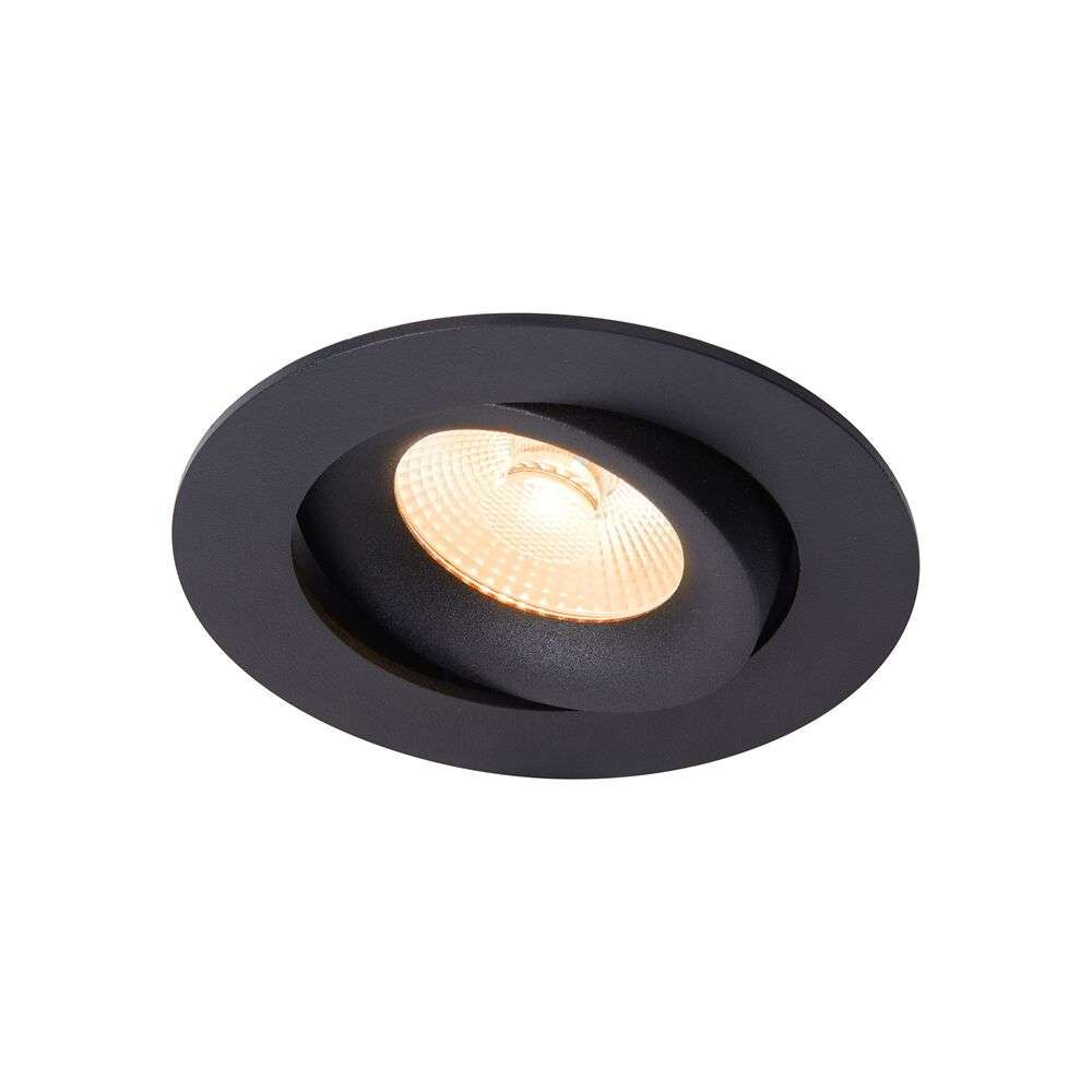 Zdjęcia - Żyrandol / lampa Nordlux  Aliki Wbudowany Reflektor Punktowy Black  Aluminium 