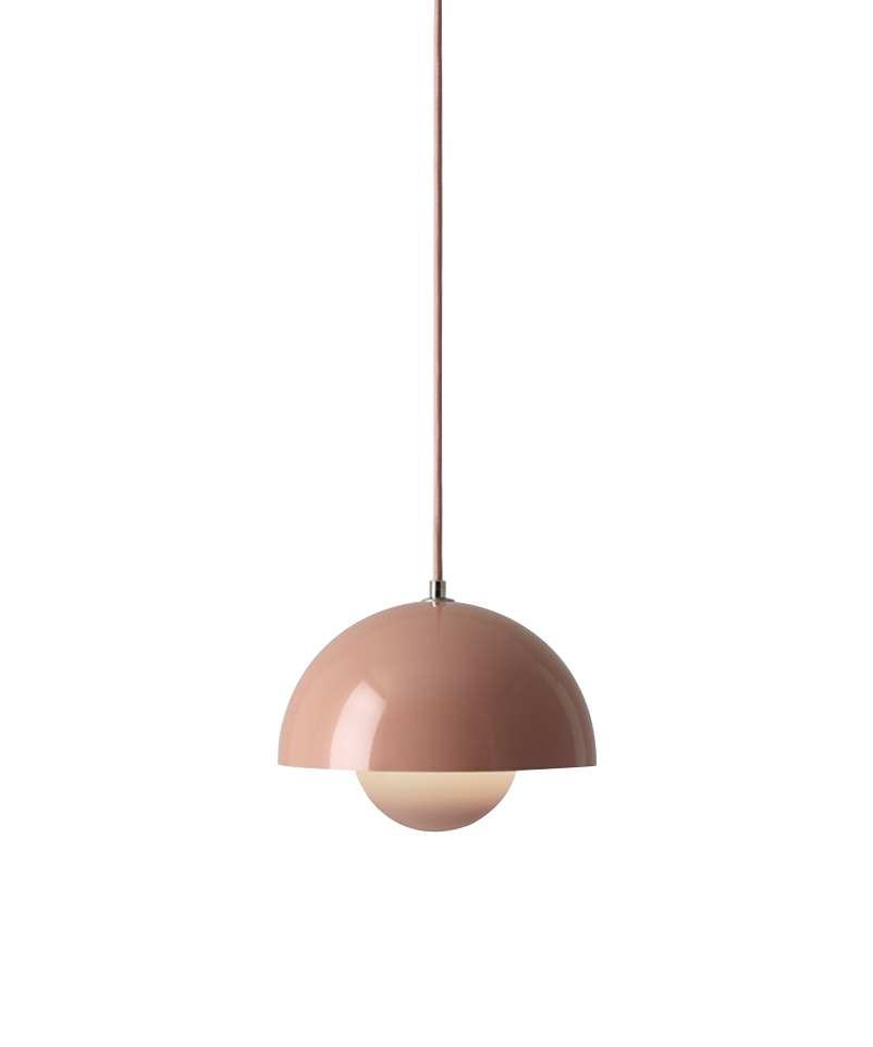 Flowerpot Vp1 Pendel Beige Red &Tradition