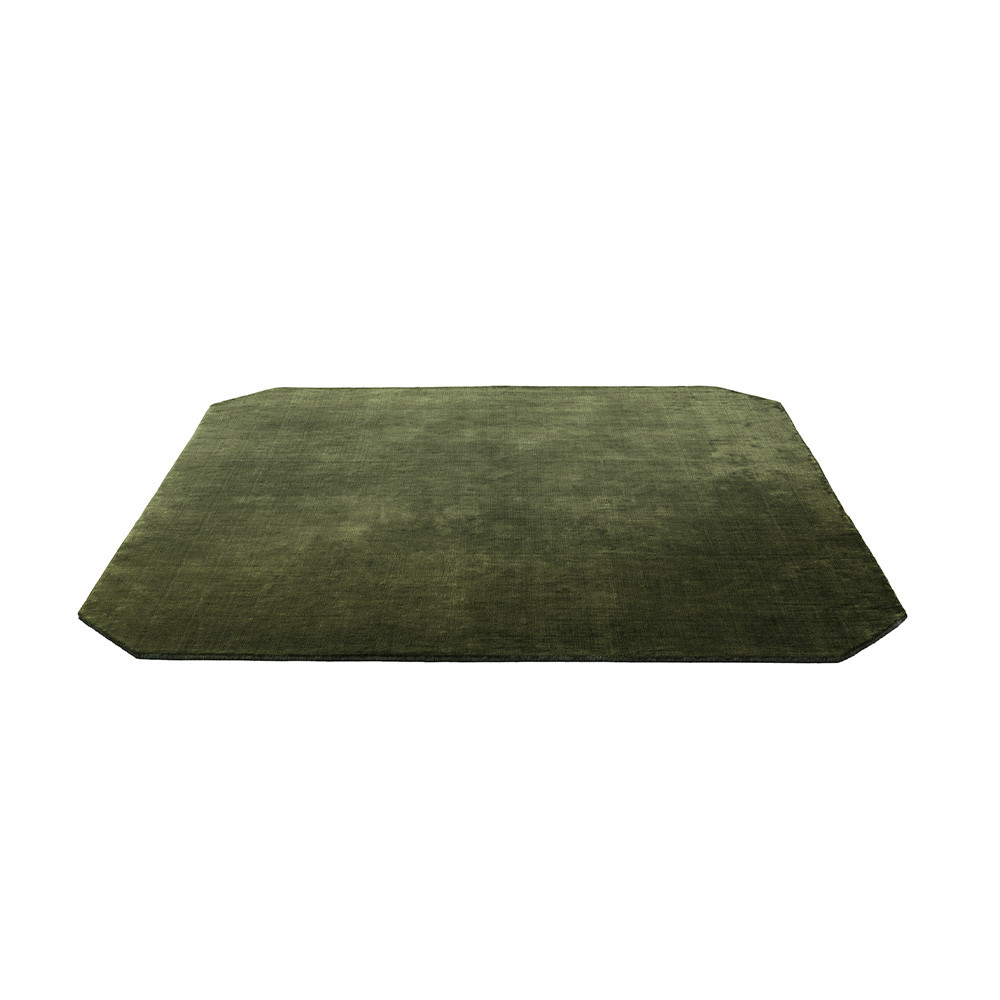 &tradition The Moor Rug AP6 240×240 Green Pine