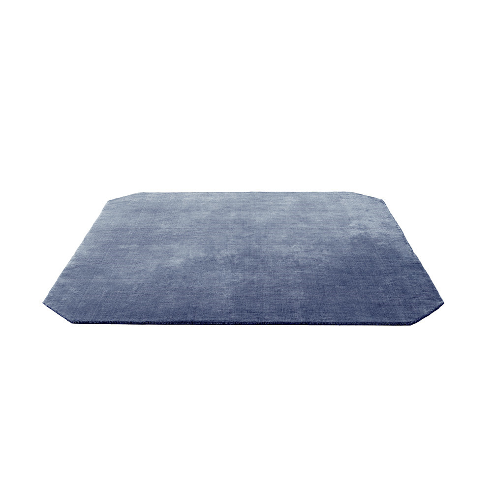 &tradition – The Moor Rug AP6 240×240 Grey Blue Thunder