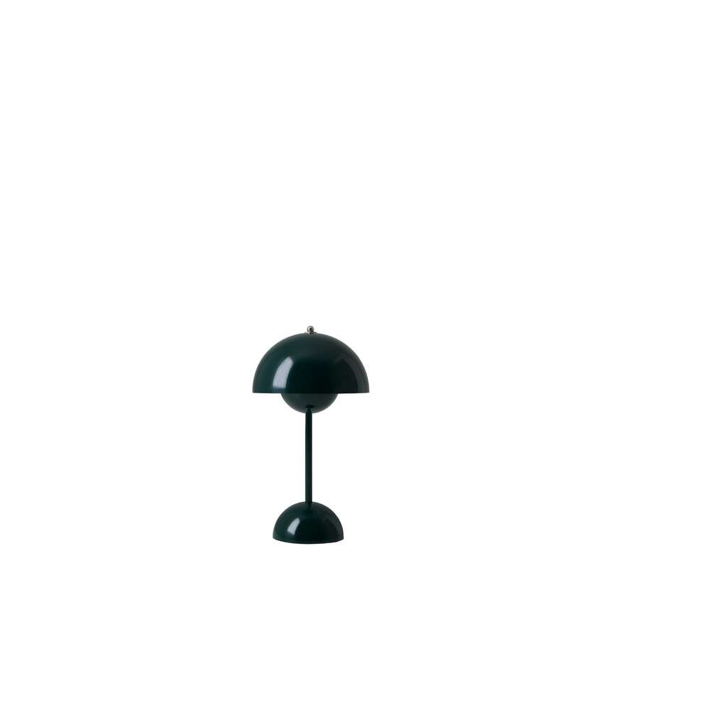 &tradition – Flowerpot VP9 Portable Bordlampe Dark Green