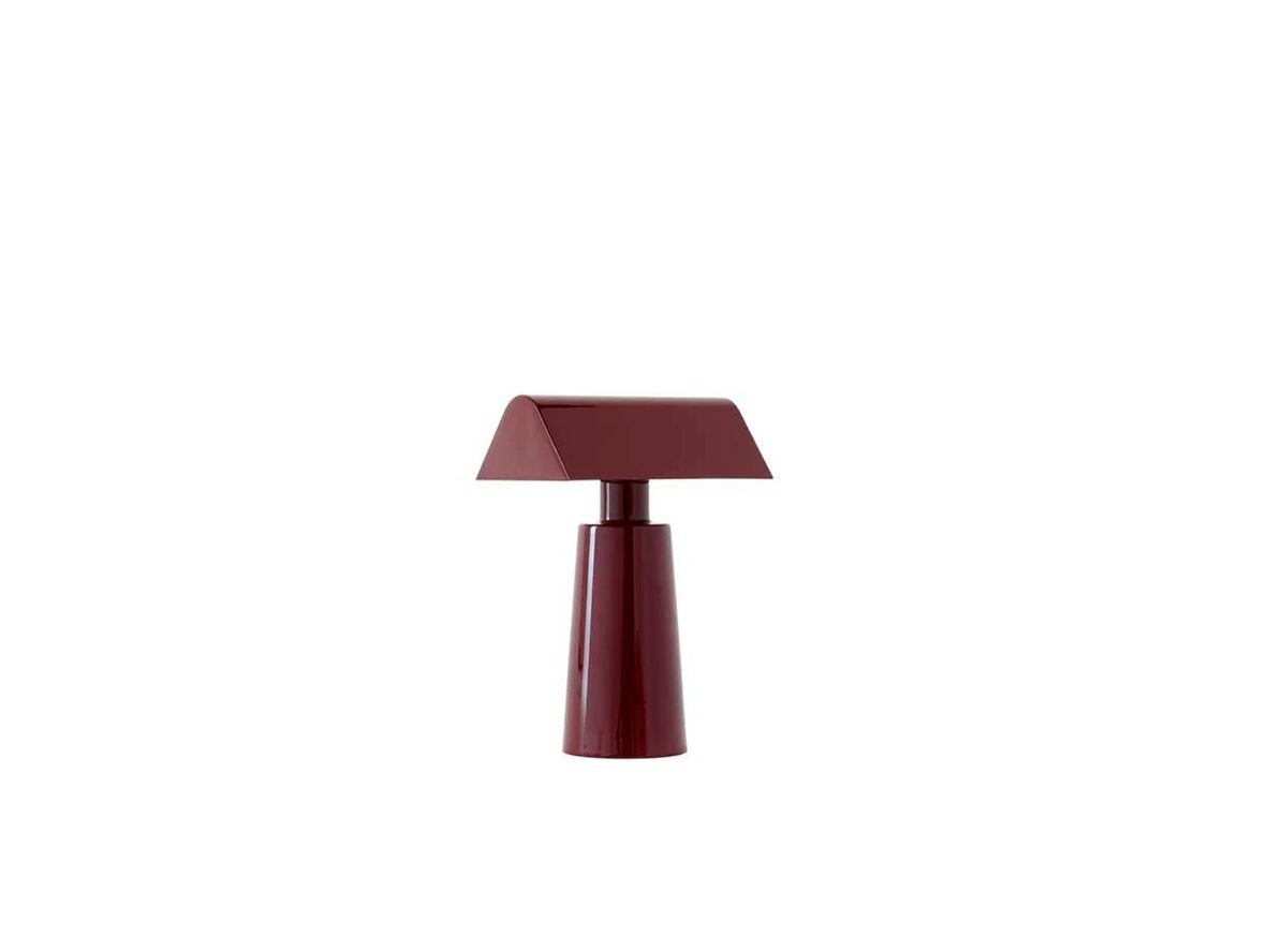 &Tradition – Caret MF1 Portable Bordslampa Dark Burgundy &Tradition